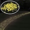 Nature Spring Garden Stones, 200 Count Glow in the Dark Solar Pathway Pebble Lights-Glowing Rocks, Yellow 308297QZH - alternate 1